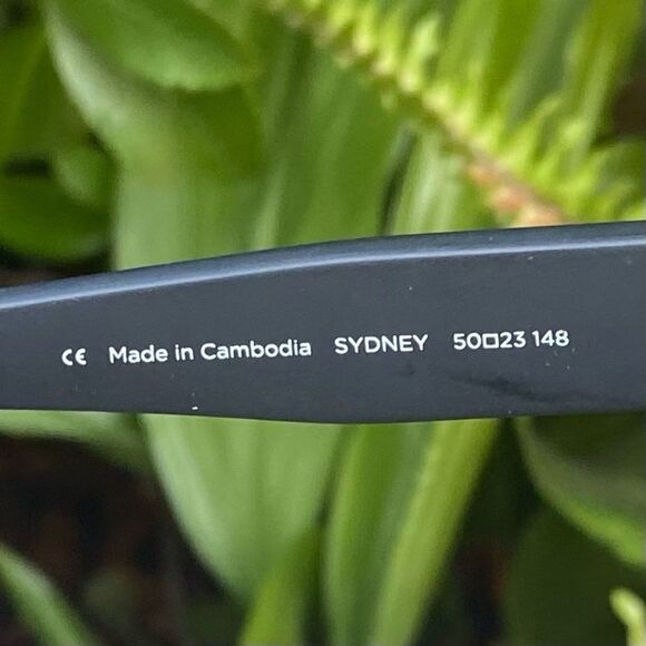 TOMS Women's Traveler Collection Black Matte Sydney Cat-Eye Sunglasses Retro - Picture 7 of 9